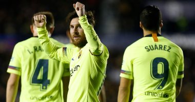 ميسي وسواريز يقودان هجوم برشلونة ضد خيتافي في الدوري الإسباني