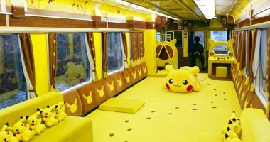 "بوكيمون" × اليابان.. اعرف ليه بيعتمدوا عليه فى تصميم القطارات (صور) 