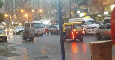أمطار متوسطة وطقس سيء يضرب الإسكندرية