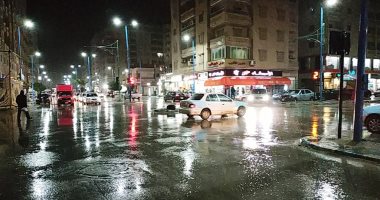 سقوط أمطار على القاهرة والمحافظات