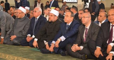 صور.. وزير الأوقاف والمفتى يفتتحان مسجد "الهادى" ضمن احتفالات بورسعيد بعيدها 