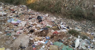 قارئ يشكو من انتشار القمامة بمدخل مركز إطسا محافظة الفيوم