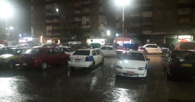 صور.. سقوط أمطار غزيرة على مدينتى بورسعيد وبورفؤاد