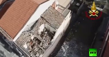 شاهد.. الآثار المدمرة لزلزال صقلية الإيطالية بعد ثوران بركان "إتنا"
