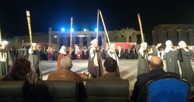فيديو.. وزيرة الثقافة تشهد ختام مهرجان التحطيب وسط حشد جماهيرى بالأقصر