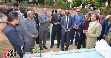 رئيس الوزراء يتلقى تقريراً من وزير الري عن زيارة نظيره السودانى لمصر