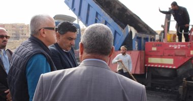 نائب رئيس هيئة المجتمعات العمرانية يتفقد مشروعات ببنى سويف الجديدة