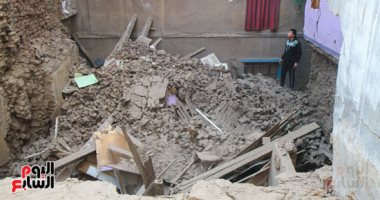 سقوط أجزاء من عقار قديم بحى الجمرك بالاسكندرية بدون إصابات
