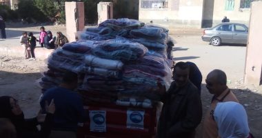 أمانة مستقبل وطن بالسويس توزع 150 بطانية على الأسر الفقيرة