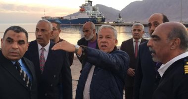 رئيس هيئة موانئ البحر الأحمر يشدد على توفير الخدمات بميناء نويبع البحرى