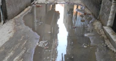 "صالح" يشكو من انتشار مياه الصرف الصحى بشارع محمد مبروك بمنطقة بشتيل