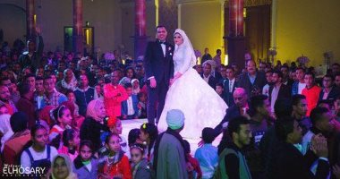 حفل زفاف الزميل محمود عبد الغنى على الدكتورة أسماء بركات وسط فرحة الأهل والأصدقاء