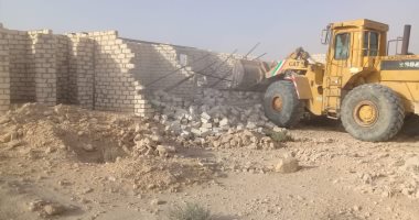 قوات إنفاذ القانون تواصل استرداد أراضى الدولة وتزيل تعديات على 136 ألف فدان