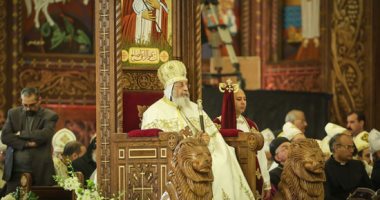 البابا تواضروس يترأس قداس عيد الميلاد بحضور وزراء ووفود عربية وأجنبية 