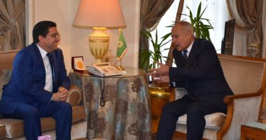 أبو الغيط يلتقى وزير خارجية المغرب ويناقشان تطورات الأوضاع فى المنطقة