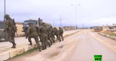 شاهد..الشرطة العسكرية الروسية تسير دورياتها فى منبج السورية