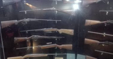 شاهد بنادق وأدوات صيد الملك فاروق فى متحف حديقة الحيوان