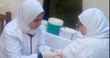 صور.. قوافل طبية لسجن طنطا لتطعيم 300 سجين