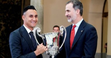 نافاس حارس ريال مدريد يفوز بجائزة أفضل رياضى فى أمريكا اللاتينية