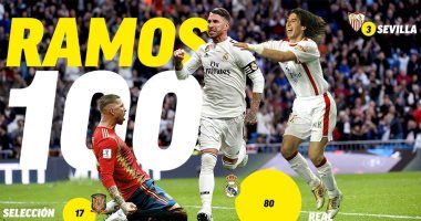 أخبار ريال مدريد اليوم عن وصول راموس للهدف الـ100 فى تاريخه ضد ليجانيس