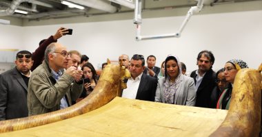 طارق توفيق:  معامل المتحف الكبير استقبلت 46 ألف قطعة ورممنا 45 ألفا