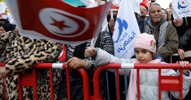 صور.. إخوان تونس يستغلون ذكرى الثورة للترويج لمشروعهم قبل الانتخابات