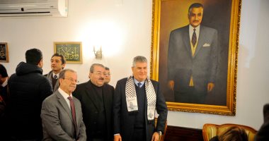 أبناء جمال عبد الناصر وسفير كوبا يحيون ذكرى ميلاد الزعيم الـ 101