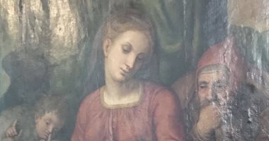 سرقة لوحة "العائلة المقدسة" من كنيسة بلجيكية.. هل تخص مايكل أنجلو؟