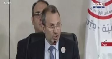 وزير الخارجية اللبنانى يطالب بعودة سوريا للجامعة العربية