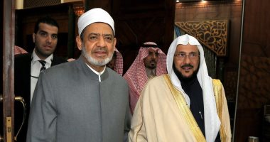 شيخ الأزهر يستقبل وزير الشؤون الإسلامية بالمملكة العربية السعودية.. صور