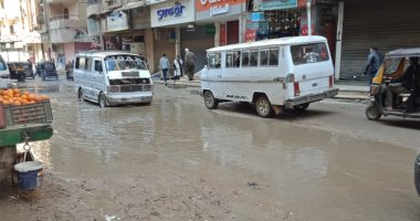 شكوى من تسرب مياه الصرف الصحي بشارع الملكة فى فيصل  