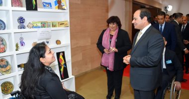 صور.. وزيرة الثقافة: افتتاح الرئيس لمعرض الكتاب يعكس اهتمام الدولة بصناعة النشر