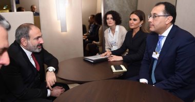رئيس الوزراء يلتقى نظيره الأرمينى على هامش مشاركتهما فى مؤتمر دافوس 