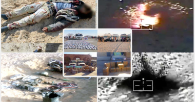 القوات المسلحة تواصل تطهير مصر من الإرهاب .. مقتل 59 تكفيريا فى مداهمة بؤر إرهابية