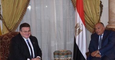 بدء جلسة مباحثات بين وزيرى خارجية مصر وليتوانيا لبحث تطوير علاقات البلدين