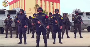 موقع وزارة الدفاع ينشر أغنية "تحية من الجيش المصرى" للشرطة فى عيدها