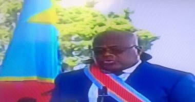 صور.. وزير الرى يشارك فى تنصيب رئيس الكونغو الجديد ممثلا عن الرئيس السيسي