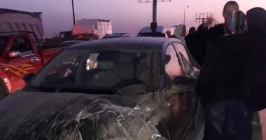 إصابة 4 أشخاص فى حادث تصادم سيارة بالإسكندرية