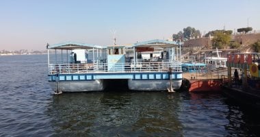 إنقاذ ركاب عبارة فى نهر النيل بسوهاج بعد عطل مفاجئ لأحد المحركات