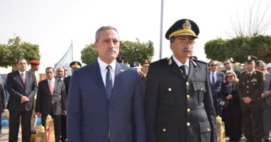 محافظ الإسماعيلية وقائد الجيش الثانى يشهدان إحتفالات الذكرى الـ 67 لعيد الشرطة