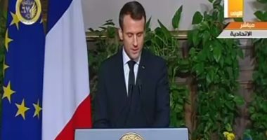 الرئيس الفرنسى: نتعاون بشكل وثيق مع مصر لإيجاد حل سياسى للأزمة السورية