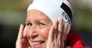 نجوى غراب بطلة السباحة: السن ليس عائقا للمشاركة فى البطولات