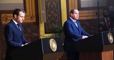 لوفيجارو: ماكرون يشيد بالشراكة مع مصر ويعتبرها حائط صد ضد الإرهاب 