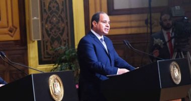 الرئيس السيسي: حقوق الإنسان لا تتجزأ ولا يجب قصرها فى مصر على حرية الرأى