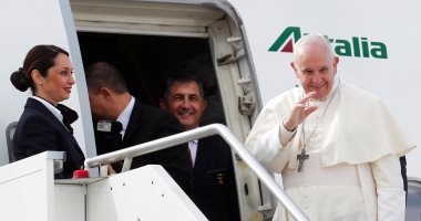 البابا فرنسيس يغادر روما متوجها إلى أبو ظبى لحضور "لقاء الأخوة الإنسانى"
