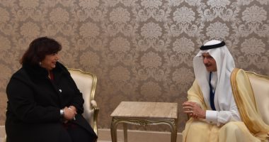 وزيرة الثقافة تلتقى أمين عام منظمة التعاون الإسلامى
