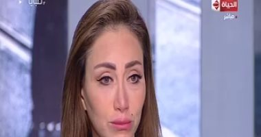 فيديو.. ريهام سعيد تبكى على الهواء بعد دعم "إعلام المصريين" حملة علاج الأطفال مرضى القلب
