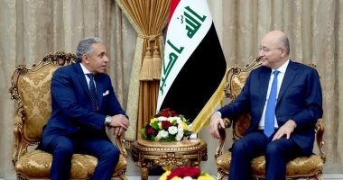 رئيس العراق يتلقى دعوة من الرئيس السيسى للمشاركة بالقمة العربية الأوروبية