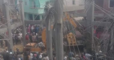 صور.. ننشر أسماء المصابين فى انهيار سقف مسجد تحت الإنشاء بالدقهلية