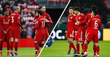 ليفربول يستضيف بايرن ميونخ فى نهائى مبكر لدورى أبطال أوروبا الليلة.. فان ديك وتوماس مولر أبرز الغائبين عن موقعة أنفيلد.. محمد صلاح يتحدى ليفاندوفسكى فى لقاء الهدافين.. وكتيبة يورجن كلوب تتسلح بـ"الحصن المنيع"